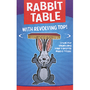 Rabbit Table with Revolving Top - Trick