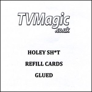 Refill Cards Holey Sh*t (GLUED) by Anthony Owen and Pete Firman - Trick