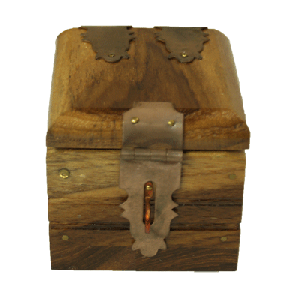 Ring Box (wood) by Premium Magic - Trick