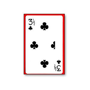 3 1/2 Clubs Cards(1 card= 1unit) Royal
