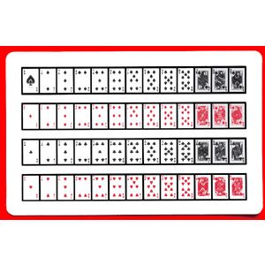 52 on 1 Cards (Royal back) 1 card= 1 unit.