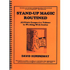 Stand Up Magic by David Hemingway - Book