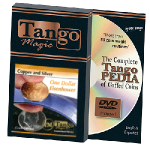 Eisenhower Copper and Silver (Heads) (D0144) by Tango - Tricks