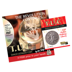 Tango Silver Line T.U.C. (D0117) Walking Liberty Half Dollar (w/DVD) by Tango - Trick