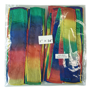 Thumb Tip Streamer - 12 PACK (1 inch  x 34 inch) by Magic by Gosh - Tricks