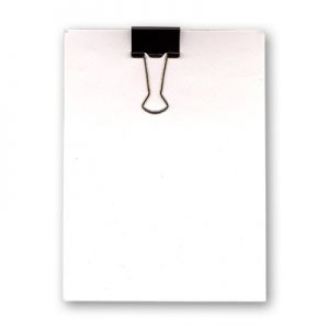 Clip Board (8.25 Inches X 11.75 Inches) by Uday - Trick