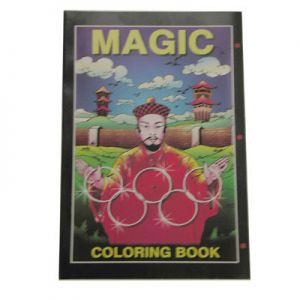 Micro Coloring Book (magician) Size 4x6. by Uday