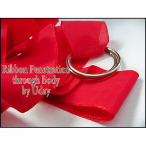 Ribbon Penetration Thru Body by Uday - Trick
