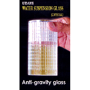 Water Suspension Glass (clear) by Uday - Trick