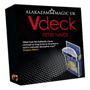 V Deck Blue (with DVD and Gimmick) by Peter Nardi - Trick