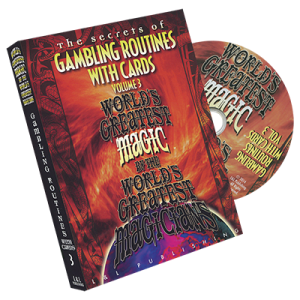Gambling Routines With Cards Vol. 3 (World's Greatest) - DVD