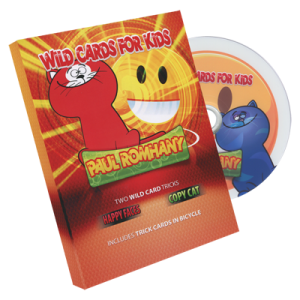 Wild Card Tricks For Kids! (DVD and gimmicks) by Paul Romhany - Trick