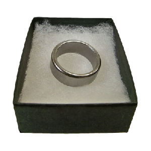 Wizard PK Ring Original (FLAT, SILVER, 16mm) by World Magic Shop - Trick