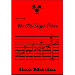 Write Size Pen by Jon Allan - Trick