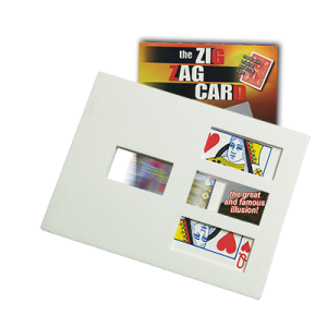 ZIG-ZAG Card (Bicycle Back) - by Di Fatta - Trick